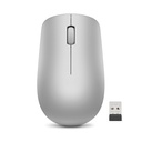 Mouse Lenovo 530 Inalambrico/Diseño Ambidextro/Sensor Optico/1200 DPI/Color Gris Platino