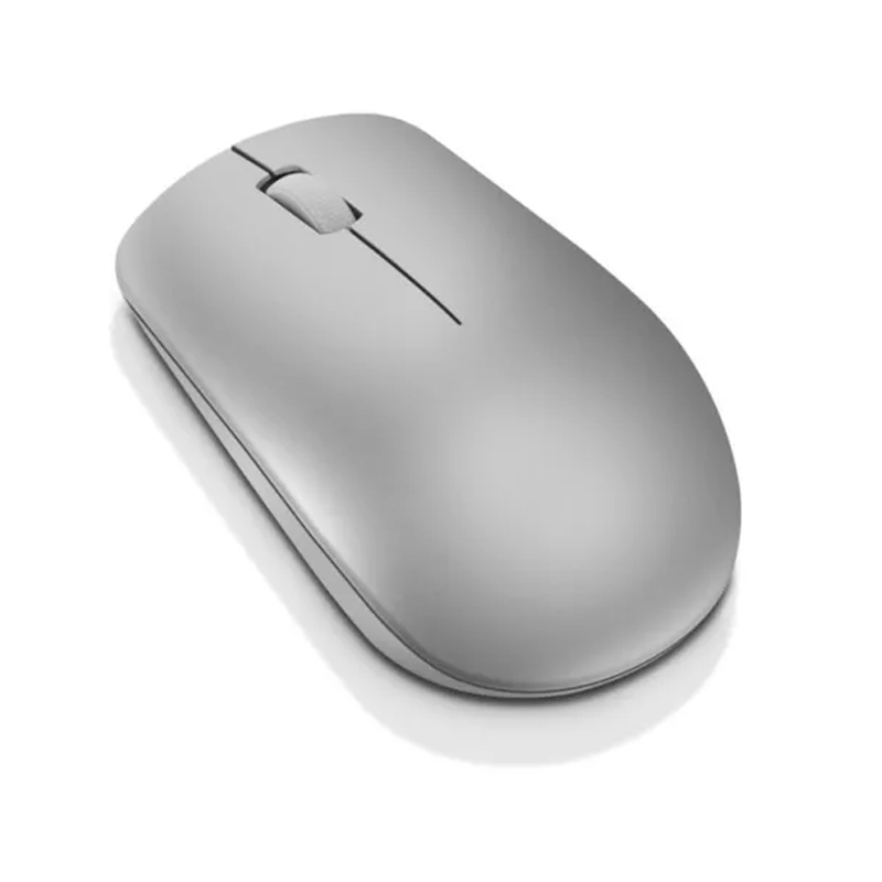 Mouse Lenovo 530 Inalambrico/Diseño Ambidextro/Sensor Optico/1200 DPI/Color Gris Platino