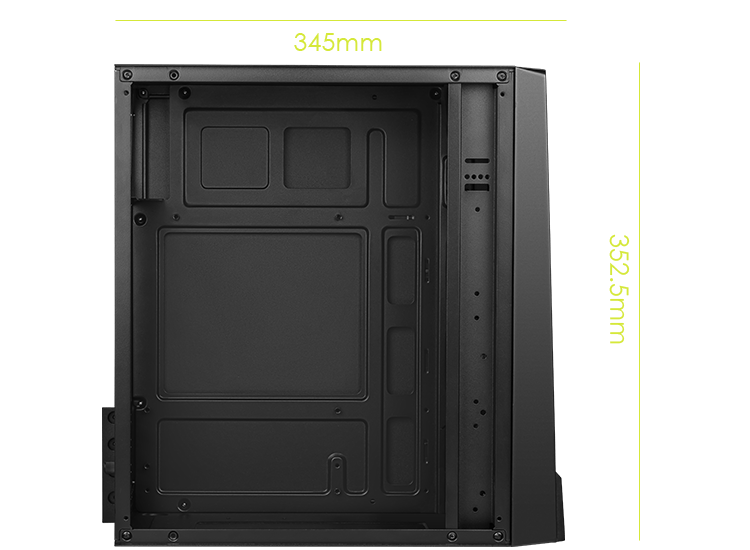 Case MINI TOWER MSI MAG SHIELD M301