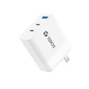 Adaptador de corriente Teros TE-70207W, GaN, PD 65W, BLANCO