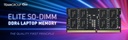 Memoria RAM TEAMGROUP ELITE, 8 GB, DDR4-3200MHz, SO-DIMM, (PC4-25600) CL22, 1.2V, 260-Pin, Non-ECC
