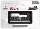 Memoria RAM TEAMGROUP ELITE, 8 GB, DDR4-3200MHz, SO-DIMM, (PC4-25600) CL22, 1.2V, 260-Pin, Non-ECC