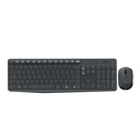 KIT TECLADO + MOUSE LOGITECH INALAMBRICO MK235 WIRELESS 