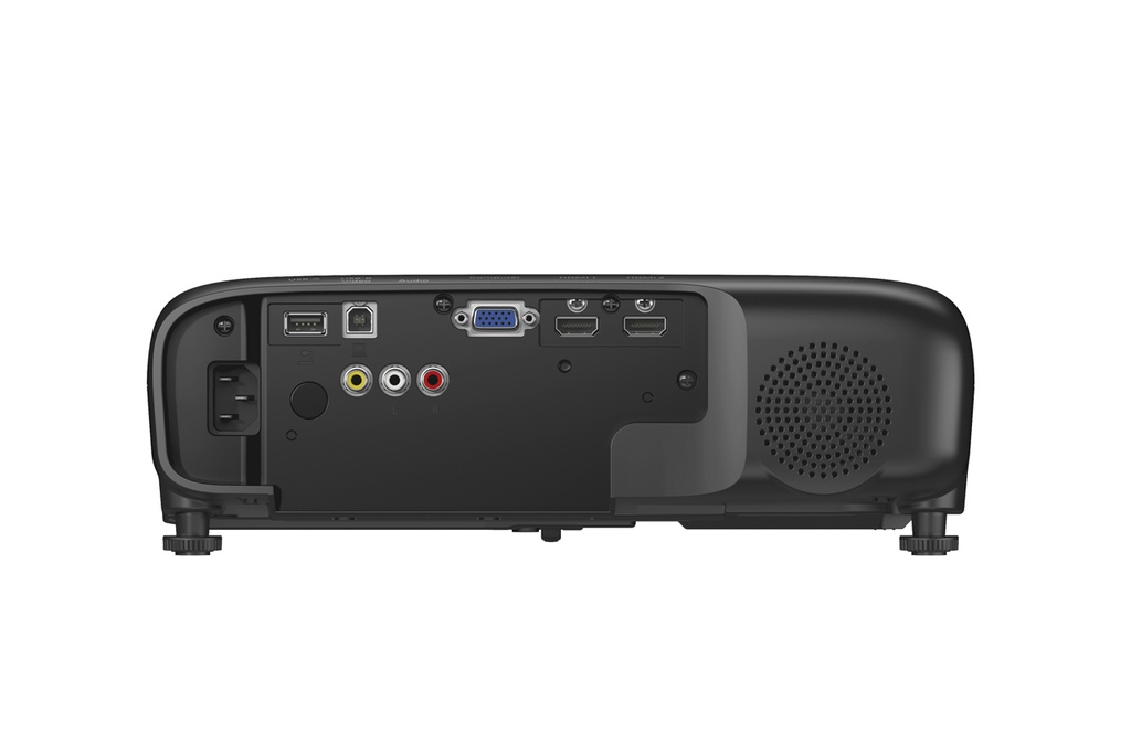 Proyector Epson PowerLite FH52+ Inalambrico Portatil, FullHD (1920x1080), HDMI x2, VGA x1, Parlante Monoaural: 16W x1