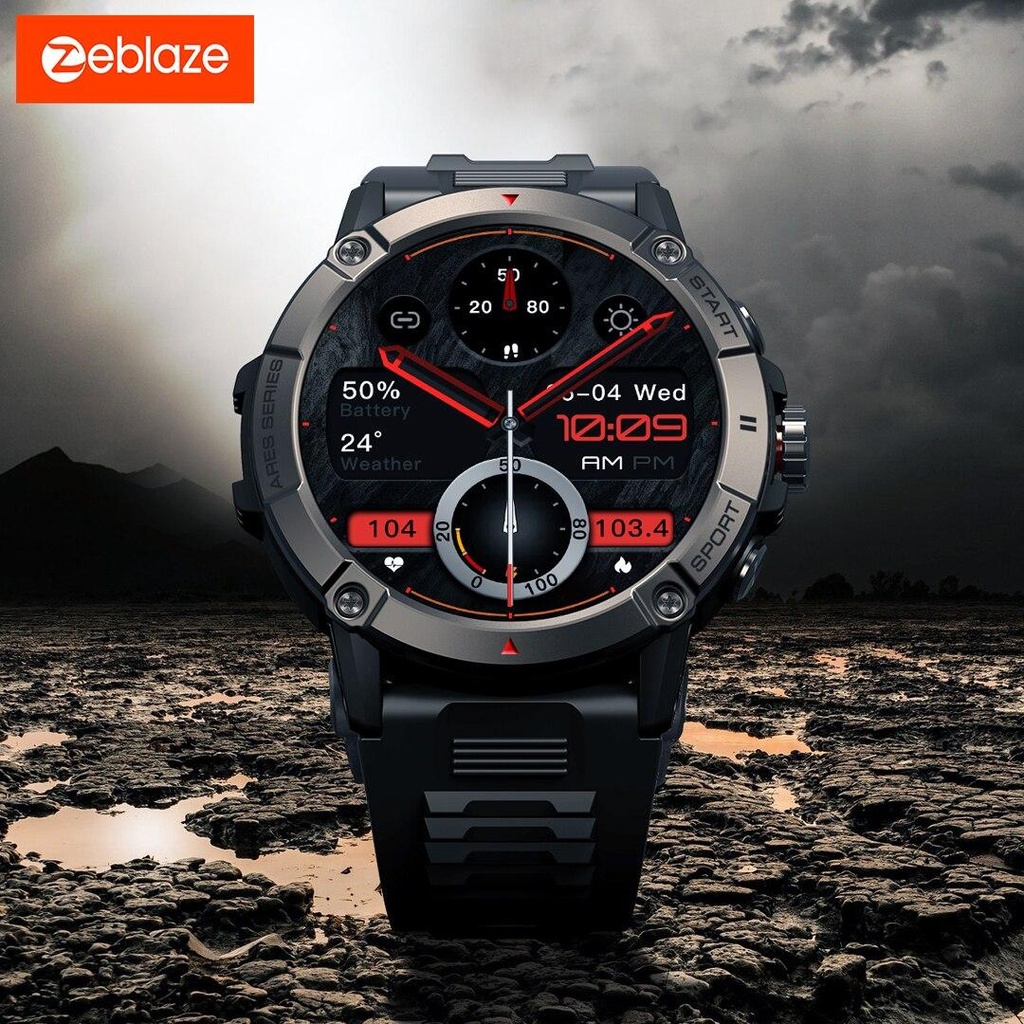 Smart Watch Zeblaze Ares 3 Color Meteorite Black
