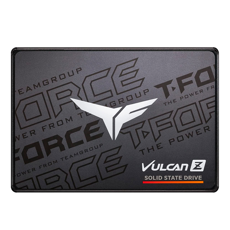 Unidad en estado solido T-FORCE VULCAN Z, 256GB, SATA 6Gbs, 2.5, Negro, DC +5V