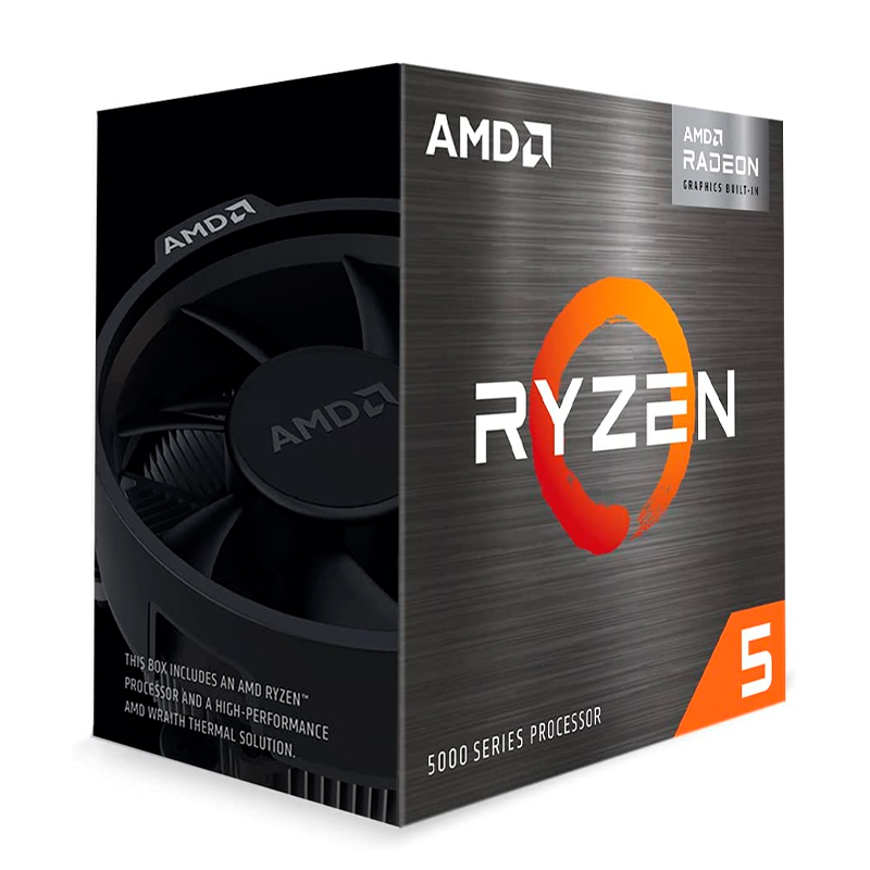 PROCESADOR AMD RYZEN 5 5600G 3.90 / 4.40GHz, 16MB L3, 6 Core, AM4, 7nm, 65W