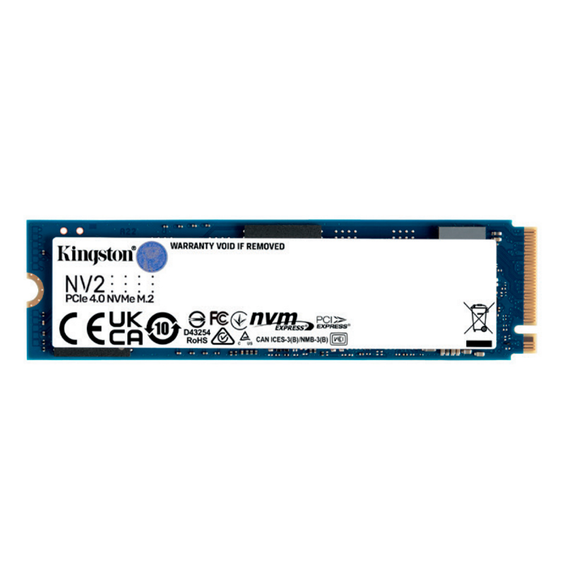 Unidad en estado solido Kingston NV2 NVMe PCIe 4.0 1000GB (1TB) (SNV2S/1000G)