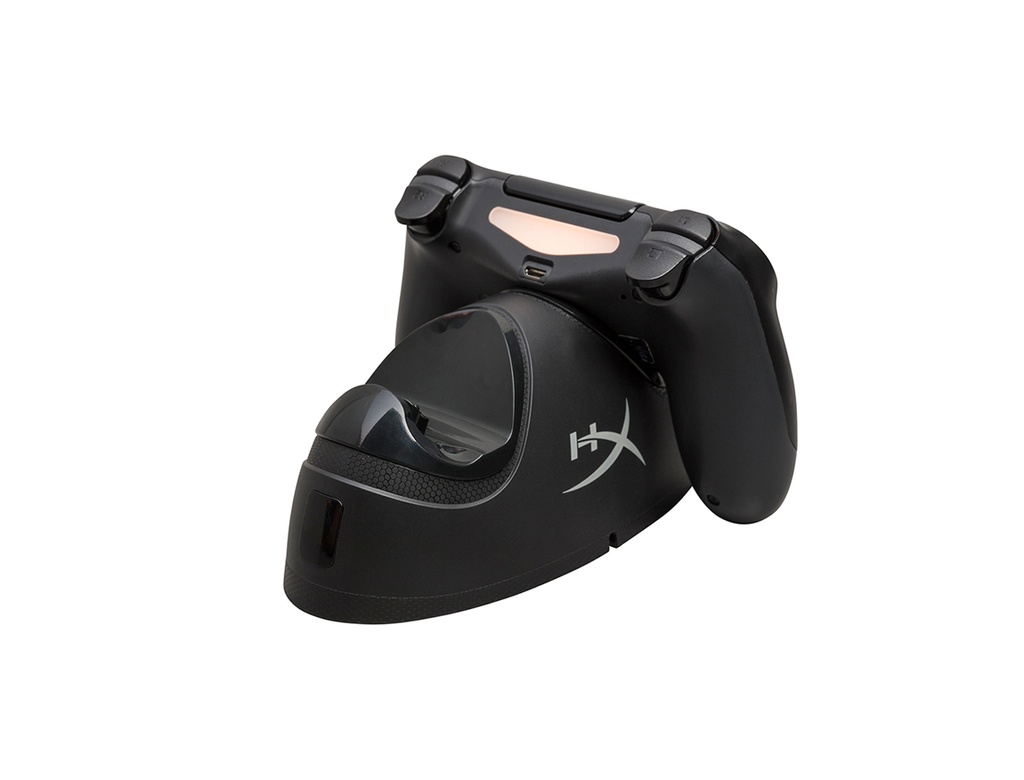 CARGADOR DE GAMEPAD HYPERX CHARGEPLAY DUO NEGRO - PS4 - 2 PUERTOS