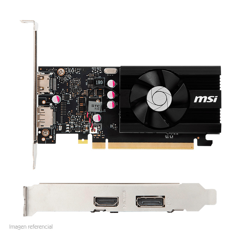 Tarjeta de video MSI Nvidia GeForce GT 1030, 2GB DDR4 64-bit, PCI-e 3.0