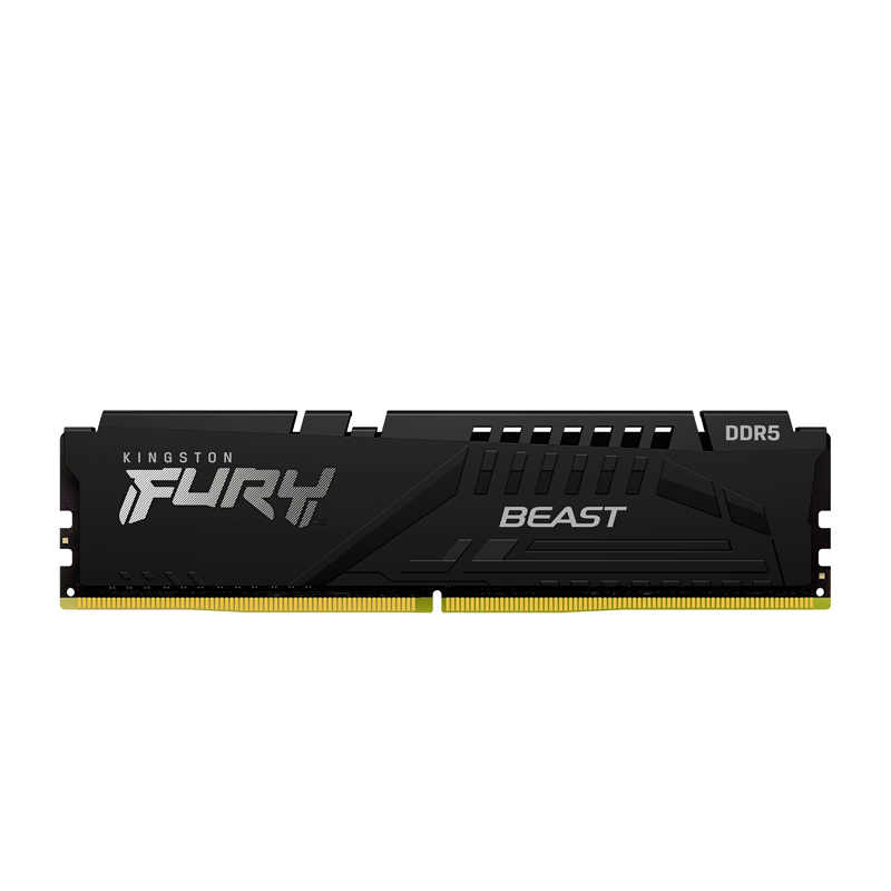 Memoria RAM Kingston Fury Beast 16GB DIMM DDR5-4800MHz, PC5-38400 CL38, 1.1V, 288-Pin, XMP 3.0.