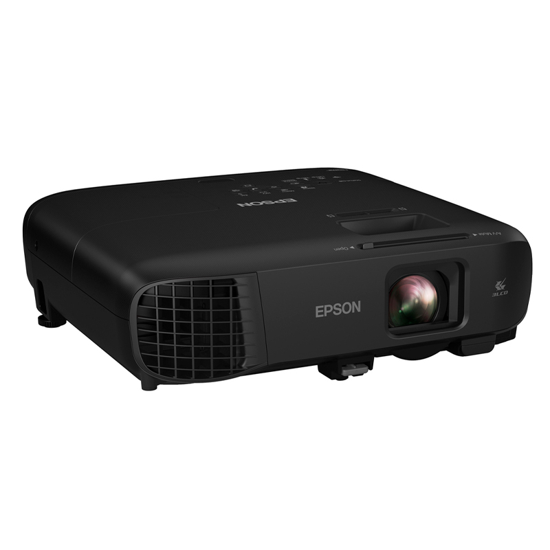 Proyector Epson PowerLite FH52+ Inalambrico Portatil, FullHD (1920x1080), HDMI x2, VGA x1, Parlante Monoaural: 16W x1