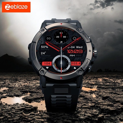 [ZEBLAZEARES3] Smart Watch Zeblaze Ares 3 Color Meteorite Black