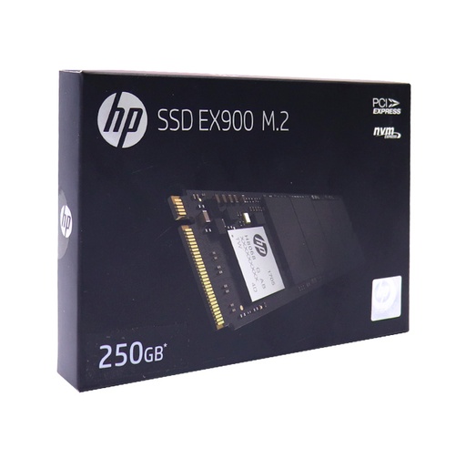 [SSDHP2YY43AA] Unidad en estado solido HP EX900 M.2 2280, 250GB PCIe 3.0 x4 NVMe