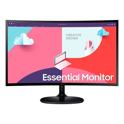 [MONSMLS24C360EA] Monitor Samsung, 24" LED, LS24C360EALXPE, FULLHD, 1920x1080 VA , HDMI y VGA
