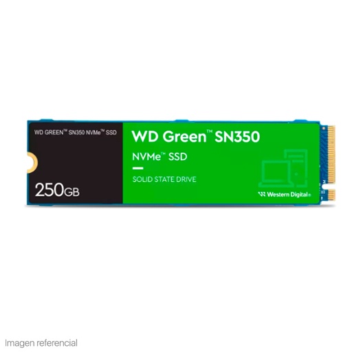 [SSDWDS250G2G0C] Unidad de estado solido Western Digital Green SN350 NVMe, 250GB M.2 2280