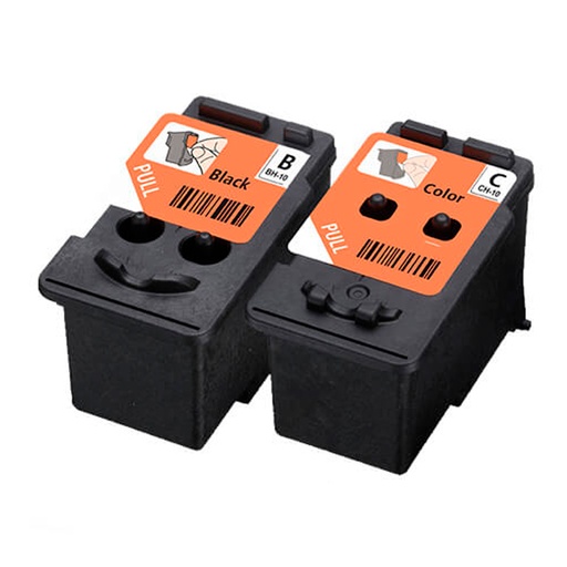 [STCANCKITBHCH] Pack de Cabezales Canon, 1 x Negro (BH-10) / 1 x Color (CH-10)