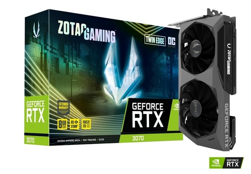 [ZT-A30700H-10P] TARJETA DE VIDEO ZOTAC GAMING GeForce RTX 3070 Twin Edge OC (ZT-A30700H-10P)