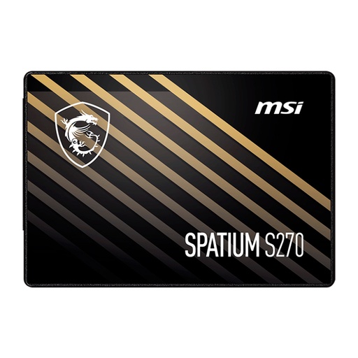 [SSD480GMSSPS270] Unidad de Estado Solido MSI SPATIUM S270 SATA 2.5" 480GB, SATA III 6.0 Gbps