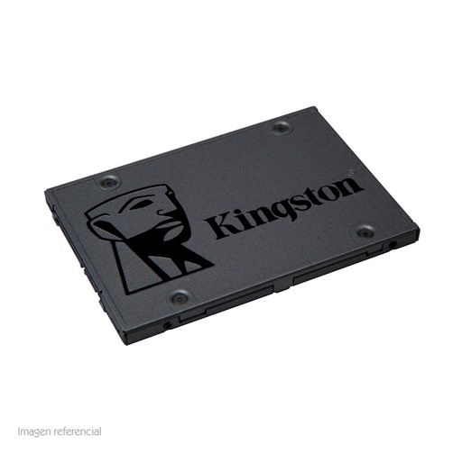 [SA400S37/480G] Unidad de Estado Solido Kingston A400, 480GB, SATA 6.0 Gb/s, 2.5", 7mm