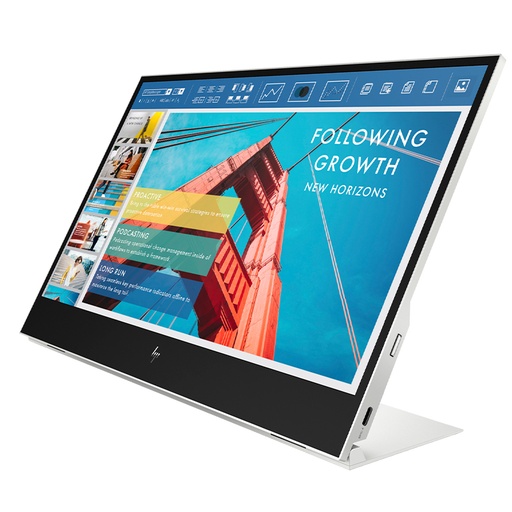 [MONHP1B065AAAC3] Monitor Portatil HP E14 G4, 14" FHD IPS 1920X1080 USB, Color Plata