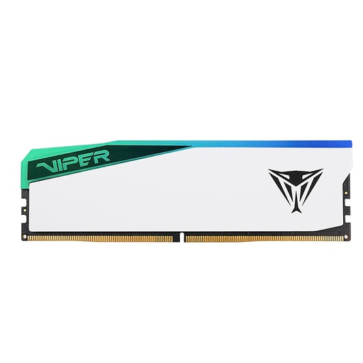 [ME16GPV60C42W] Memoria RAM PATRIOT VIPER ELITE 5 RGB DDR5, 16GB DDR5-6000MHz, PC5-48000, CL42, 1.35V 
