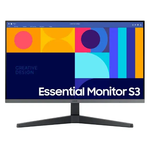 [LS27C330GALXPE] Monitor Samsung Essential S3 de 27", FullHD IPS (1920 x 1080), Plano, 1 x HDMI 1.4, 1 x DP 1.2