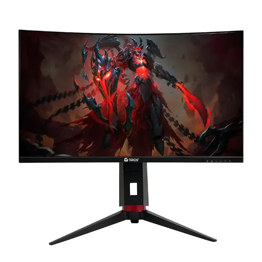 [TE-2765G] Monitor curvo TEROS TE-2765G, 27" 2K QHD VA, 165 Hz, 1 ms, HDMI, DP, PIVOT