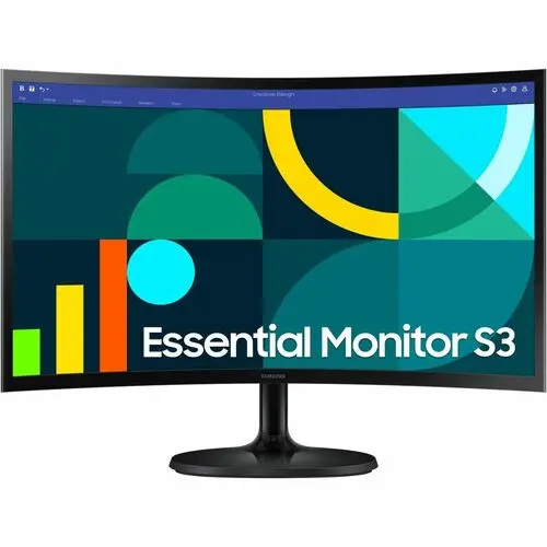 [LS24D360GALXPE] Monitor Samsung, Essential S3, 24" LED, LS24D360GALXPE, FULLHD, 100 HZ, 1920x1080 VA , HDMI y VGA