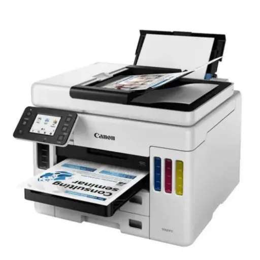 Impresora Multifuncional de tinta continua Canon Maxify GX7010, imprime/escanea/copia, WiFi/USB/LAN