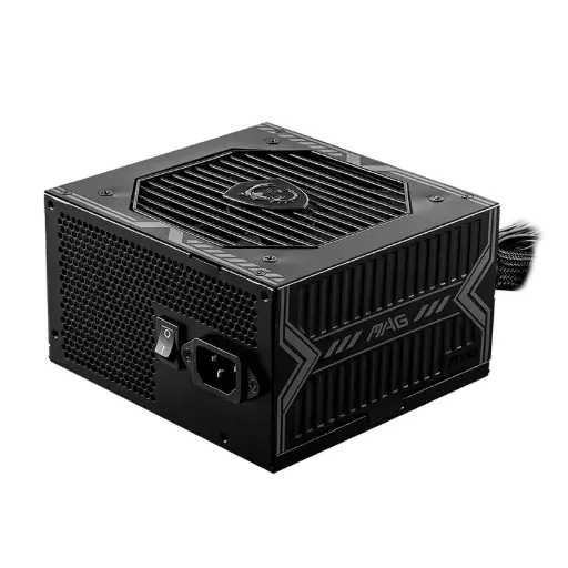 [MAG A650BN] Fuente de alimentación MSI MAG A650BN, 650W, 80 PLUS Bronze Certified, Formato ATX
