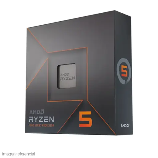 [100-100000593WOF] PROCESADOR AMD RYZEN 5 7600X 4.7/5.3GHz, 32MB L3, 6-Core, AM5, 5nm, 105W