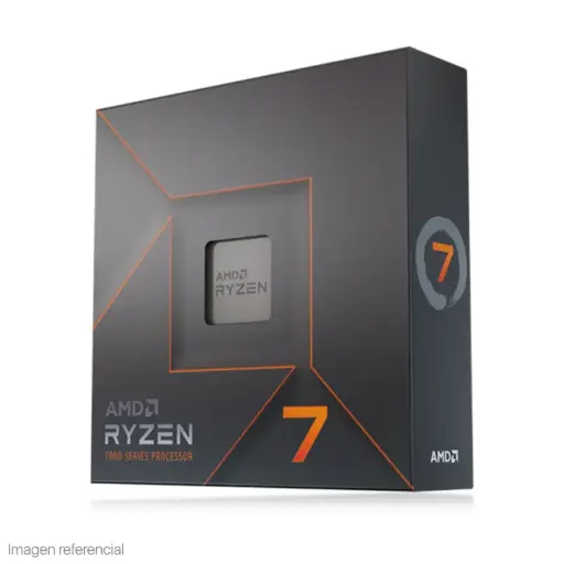 [100-100000591WOF] Procesador AMD Ryzen 7 7700X 4.5/5.4GHz, 32MB L3, 8-Core, AM5, 105W